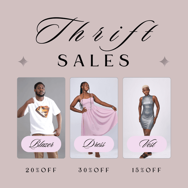 Thrift Sale